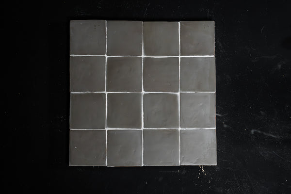 Stone Grey Handmade Himalayan Master Ceramic Tile